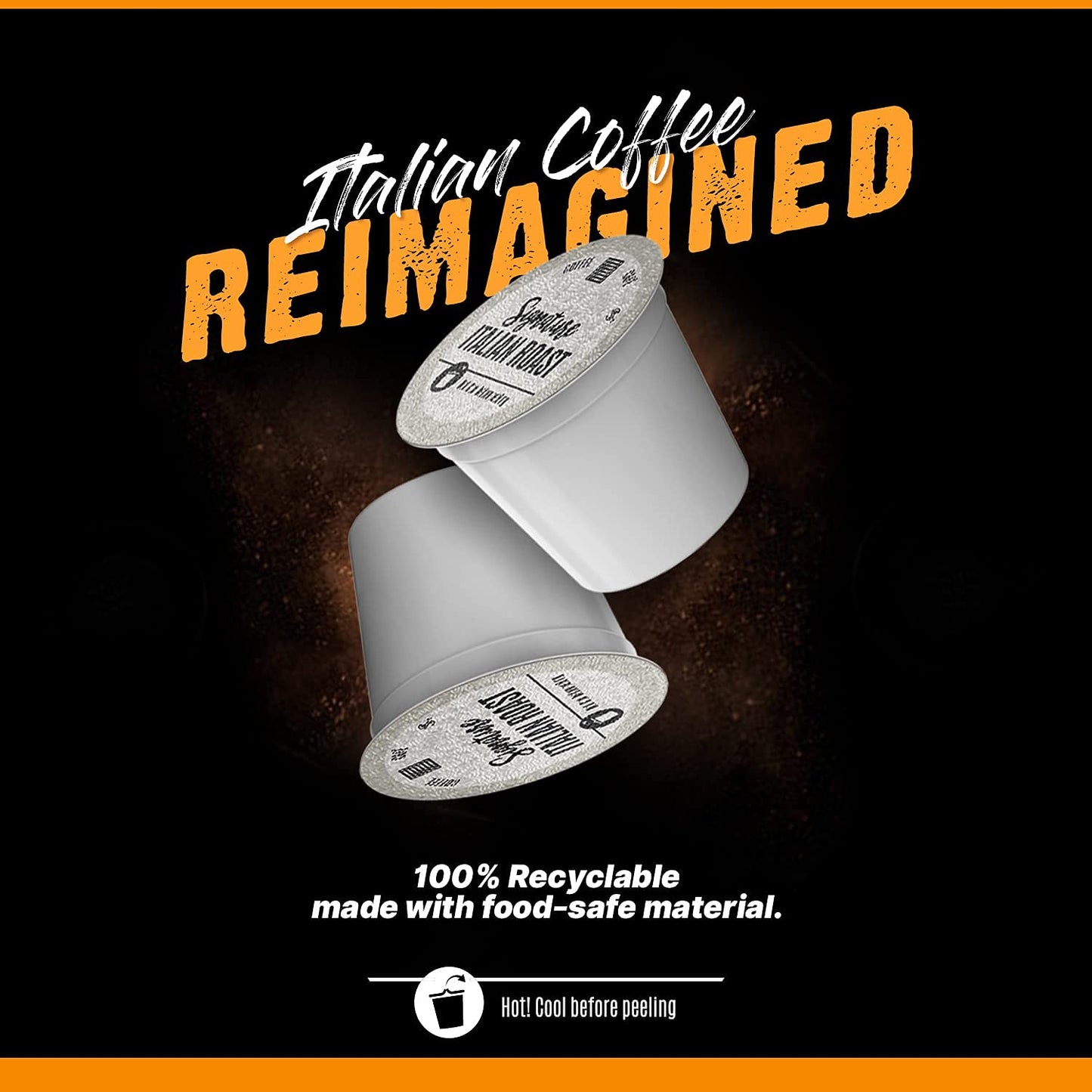 K-CUP compatible with KEURIG 2.0 machines - 80 count SIGNATURE ITALIAN ROAST BLEND - Single Serve Coffee Pods