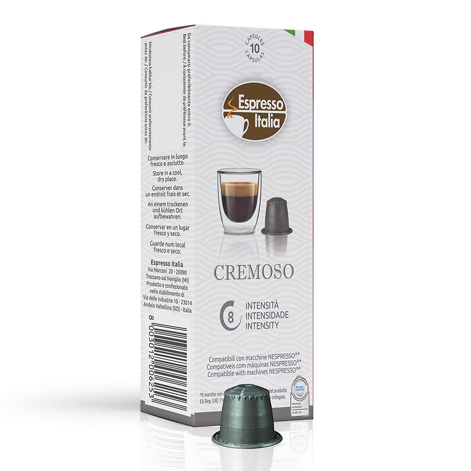 panik med tiden Klage Espresso Italia Nespresso Compatible Capsules - Cremoso Blend Full and –  capsucup.com