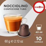 Gimoka Hazelnut Cappuccino capsules