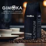 Gimoka Platinum whole bean coffee