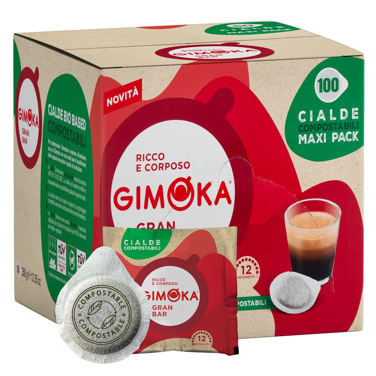 Gimoka Gran Bar ESE pods 50