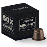 Cupella hot chocolate capsules, 50 count