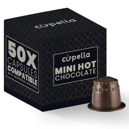 Cupella hot chocolate capsules, 50 count