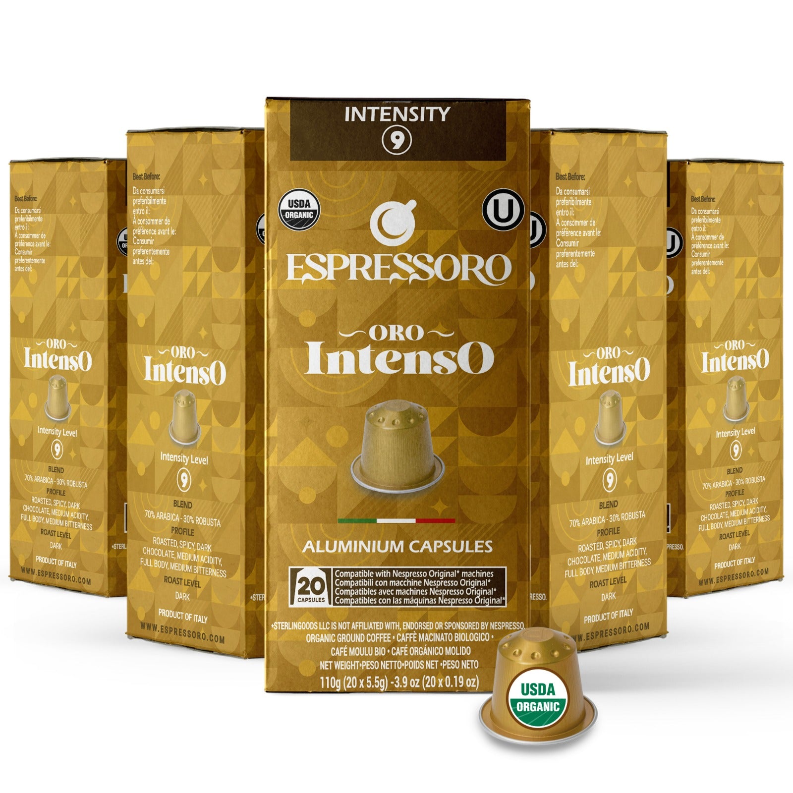 Espresso capsules