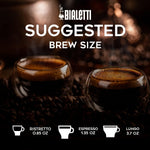 Bialetti Aluminum Nespresso Compatible Capsules - 100 count INTENSO blend - Espresso Coffee Pods compatible with Nespresso Machines
