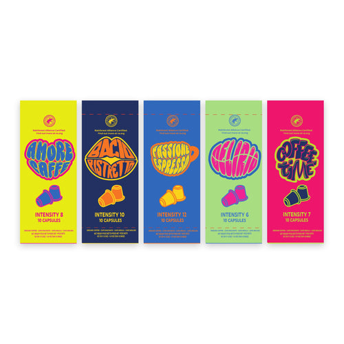 Capsucup Premium Variety Pack – 200 Aluminum Capsules
