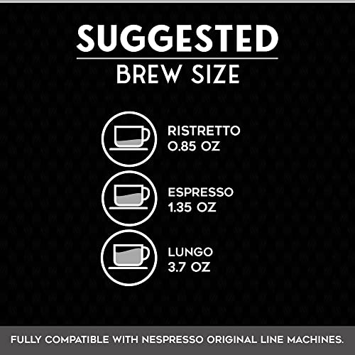 ESPRESSORO Organic Aluminum Nespresso Compatible Capsules - 100 Count ORO DOLCE blend- Capsules compatible with Nespresso Original line machines Organic Italian Coffee
